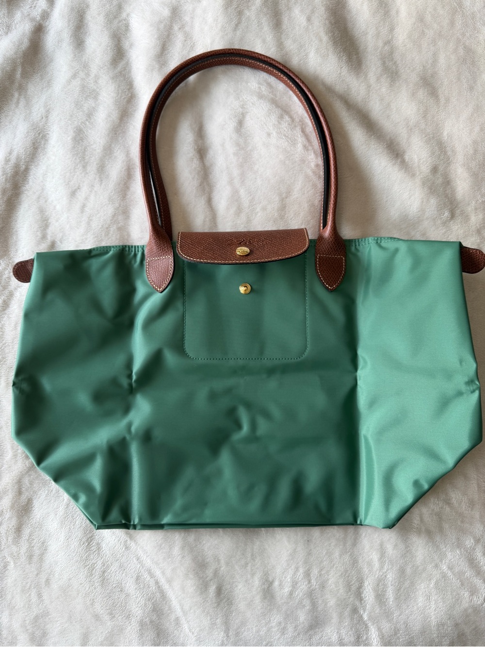 Longchamp Le Pliage Original Large Tote - Color Sage (P84)